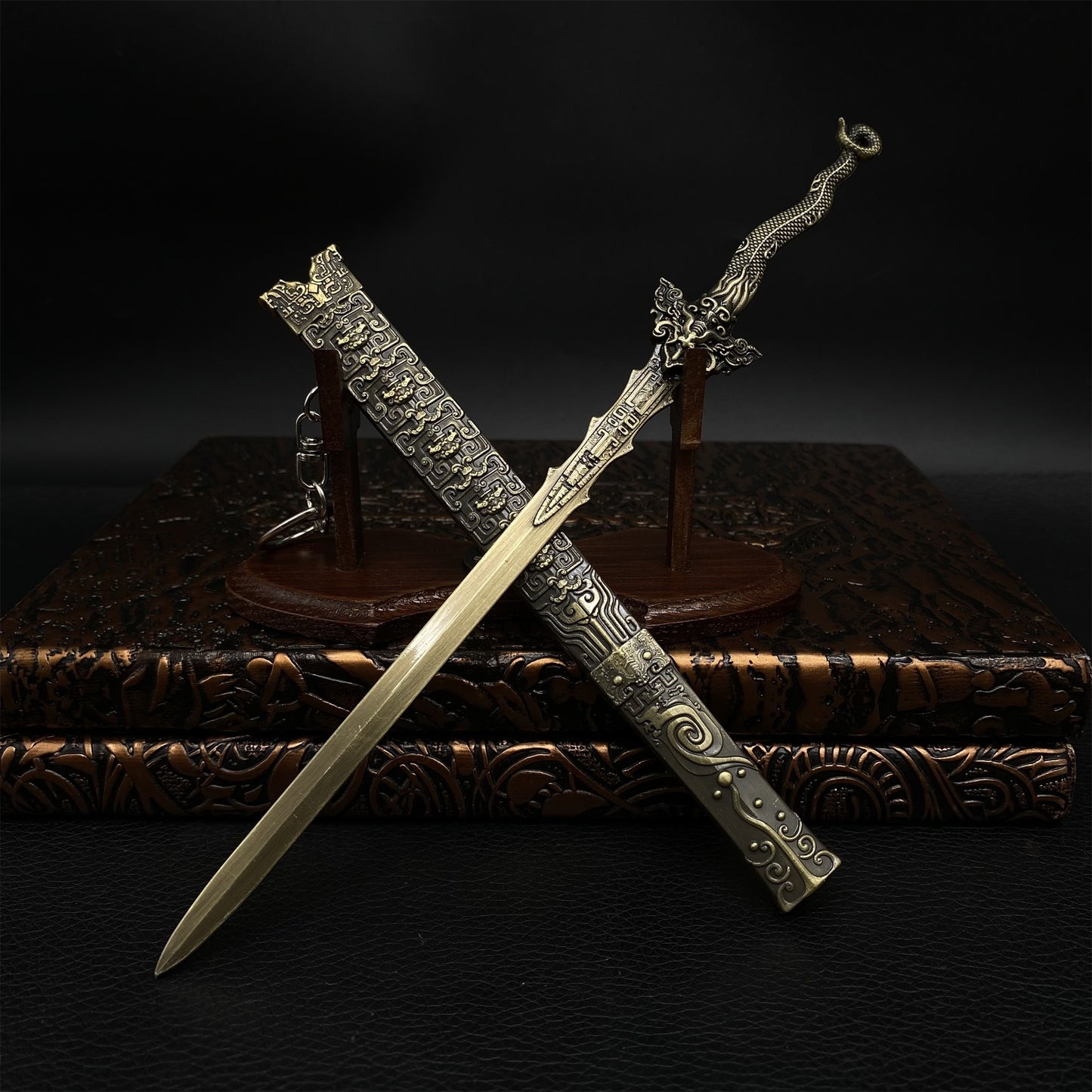 Investiture Of The Gods Four Heavenly Kings MoLiQing Sword Metal Replica