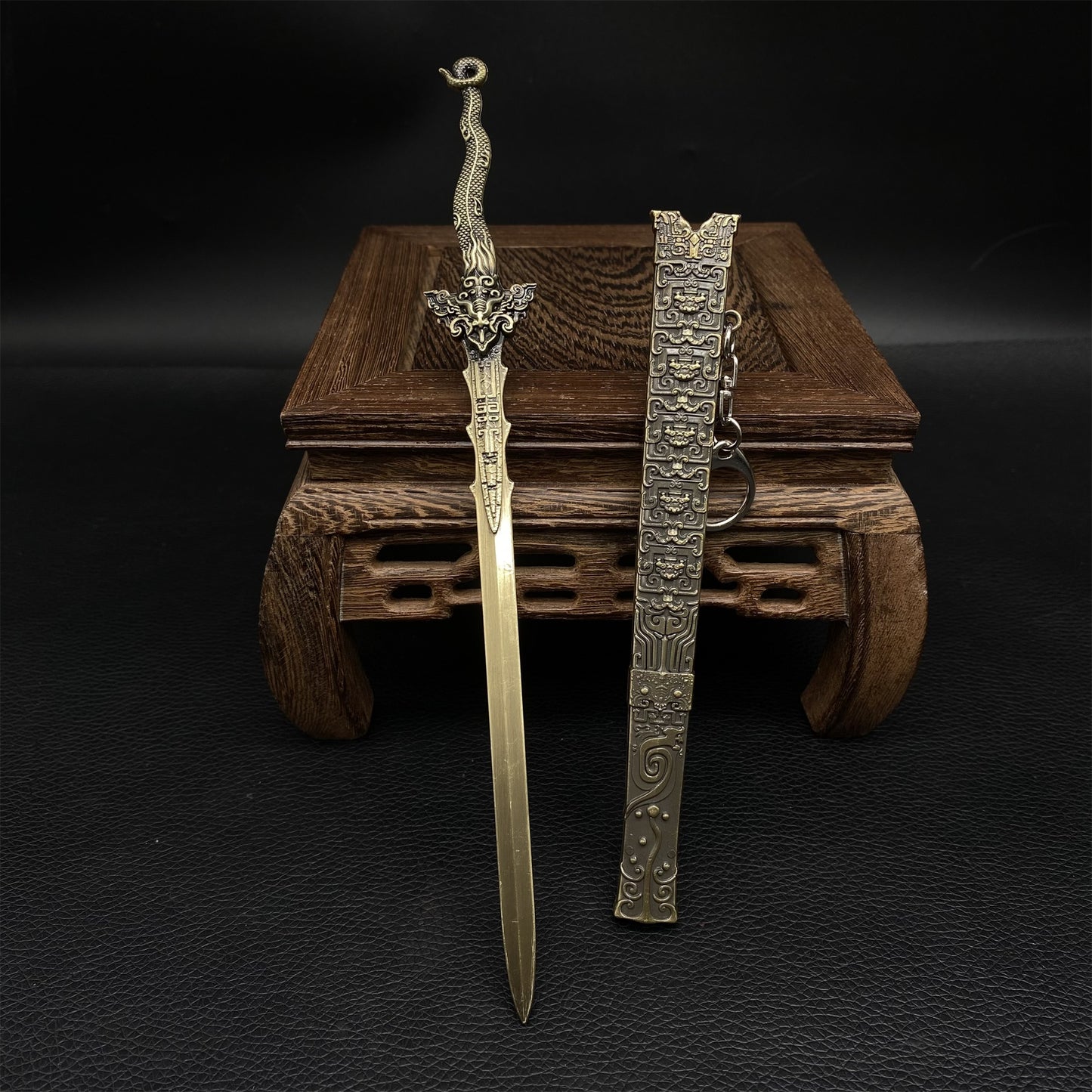 Investiture Of The Gods Four Heavenly Kings MoLiQing Sword Metal Replica