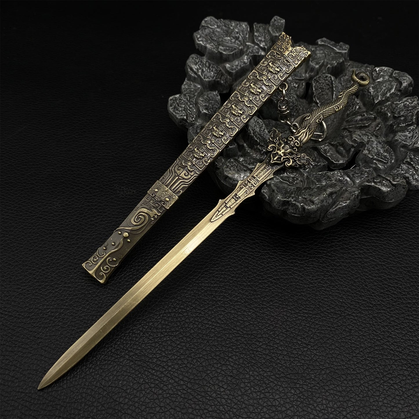 Investiture Of The Gods Four Heavenly Kings MoLiQing Sword Metal Replica