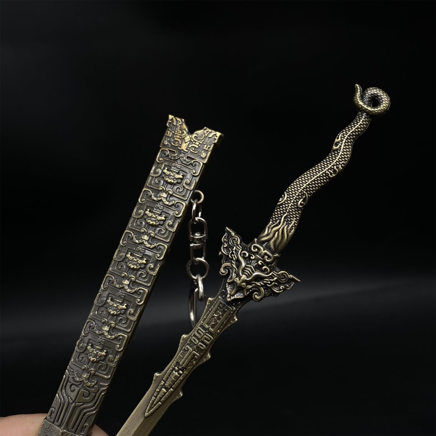 Investiture Of The Gods Four Heavenly Kings MoLiQing Sword Metal Replica