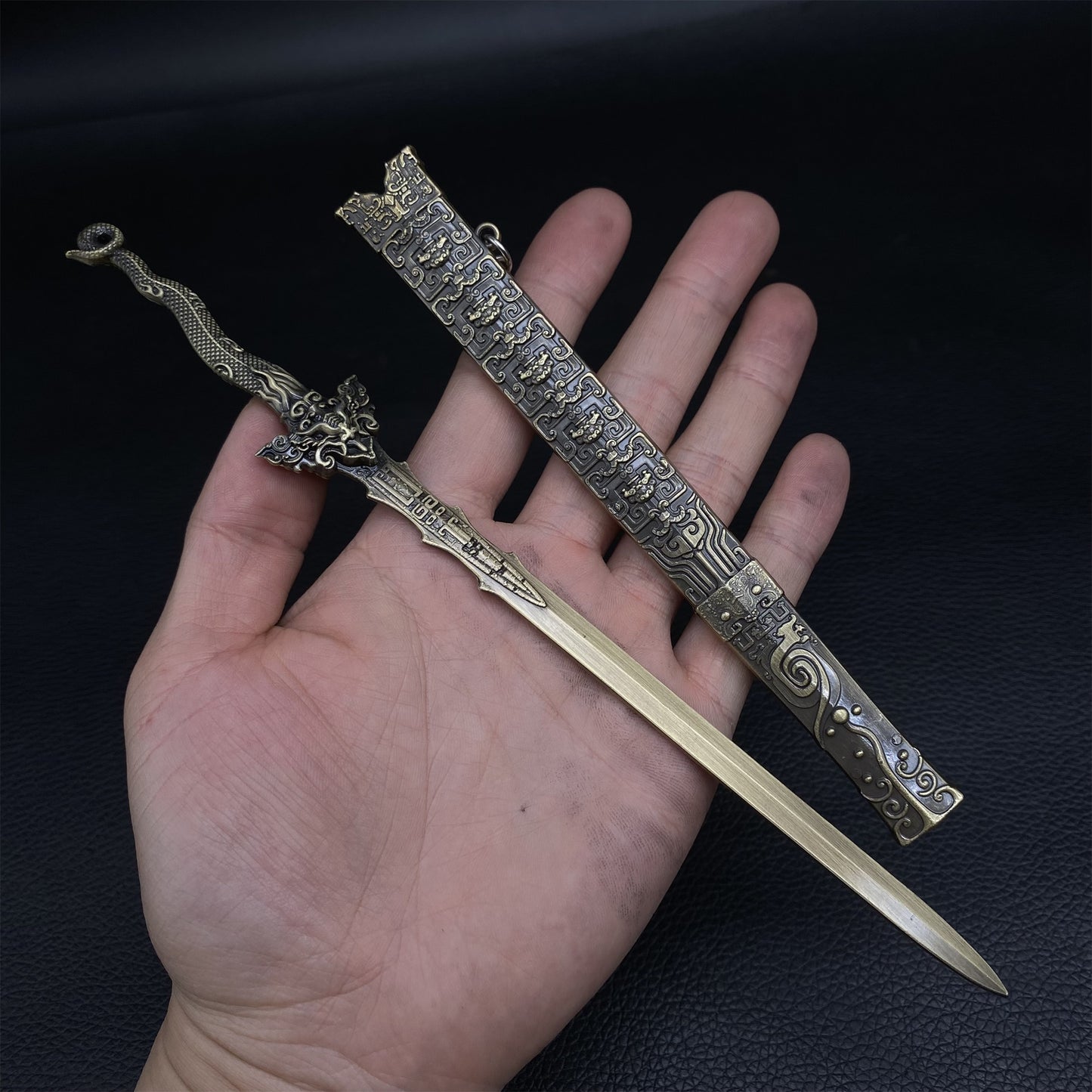 Investiture Of The Gods Four Heavenly Kings MoLiQing Sword Metal Replica