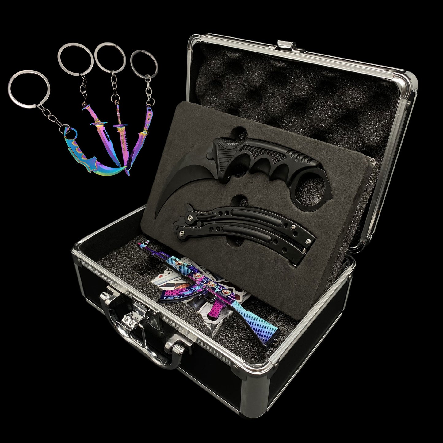 CSGO Mystery Box IRL Rare Skin Knife High End Aluminum Alloy Gift Box