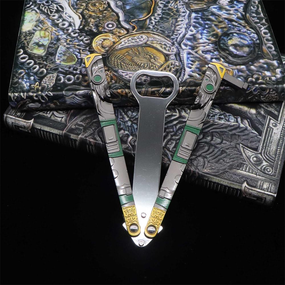 Metal Octane Balisong Bottle Opener