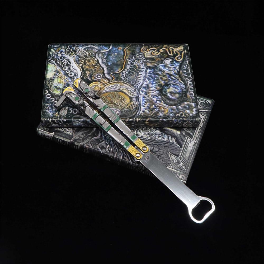 Metal Octane Balisong Bottle Opener