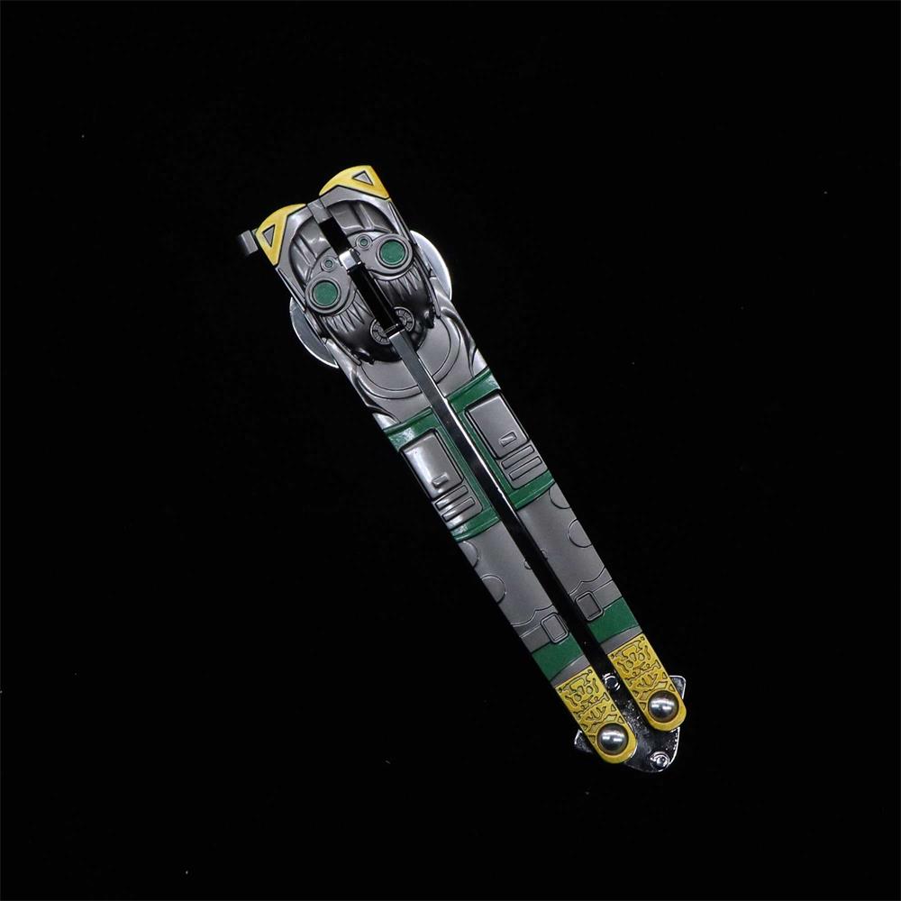 Metal Octane Balisong Bottle Opener