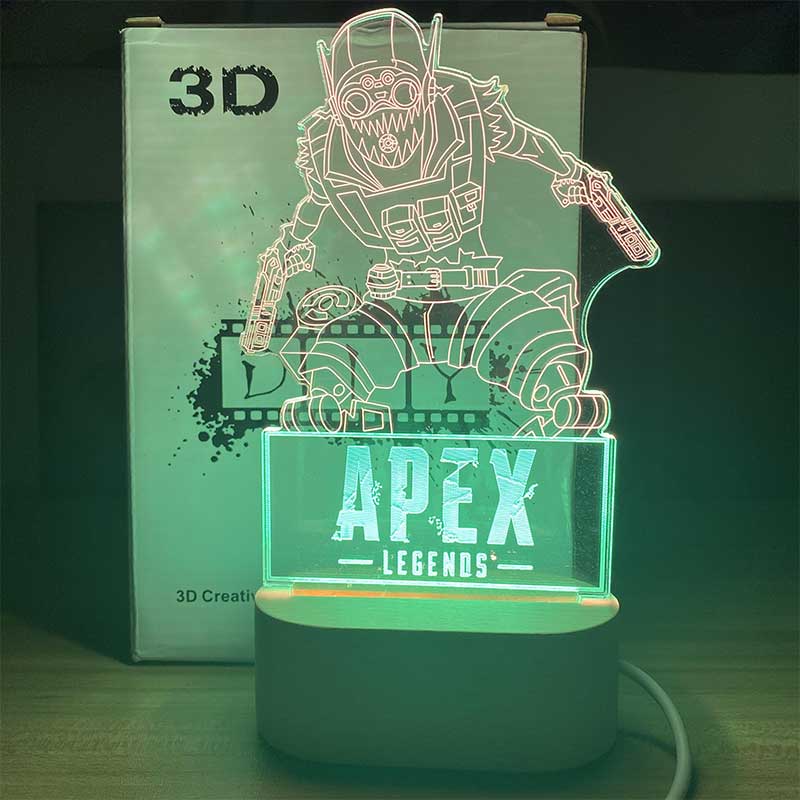 Customized Game Characters 3D Night Lamp