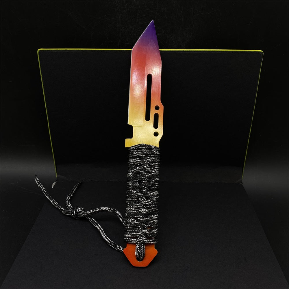 Collective Game Knife Inspired Paracord Knife Sharp Blade