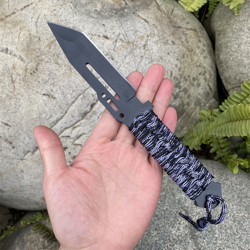 Collective Game Knife Inspired Paracord Knife Sharp Blade