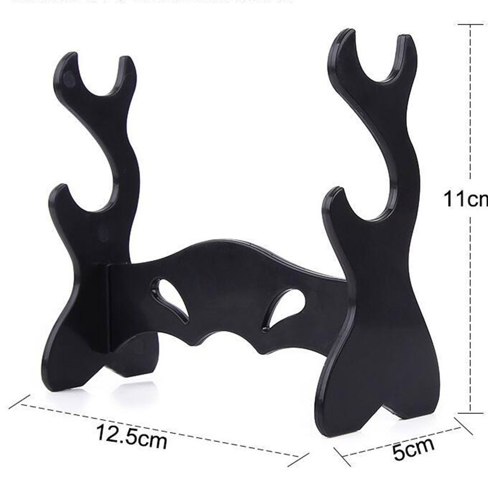 2-Layer Plastic Dagger Balisong Small Swords Display Stand 3 In 1 Pack