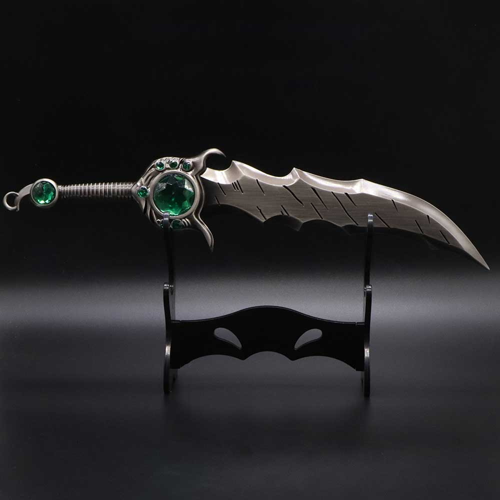 2-Layer Plastic Dagger Balisong Small Swords Display Stand 3 In 1 Pack