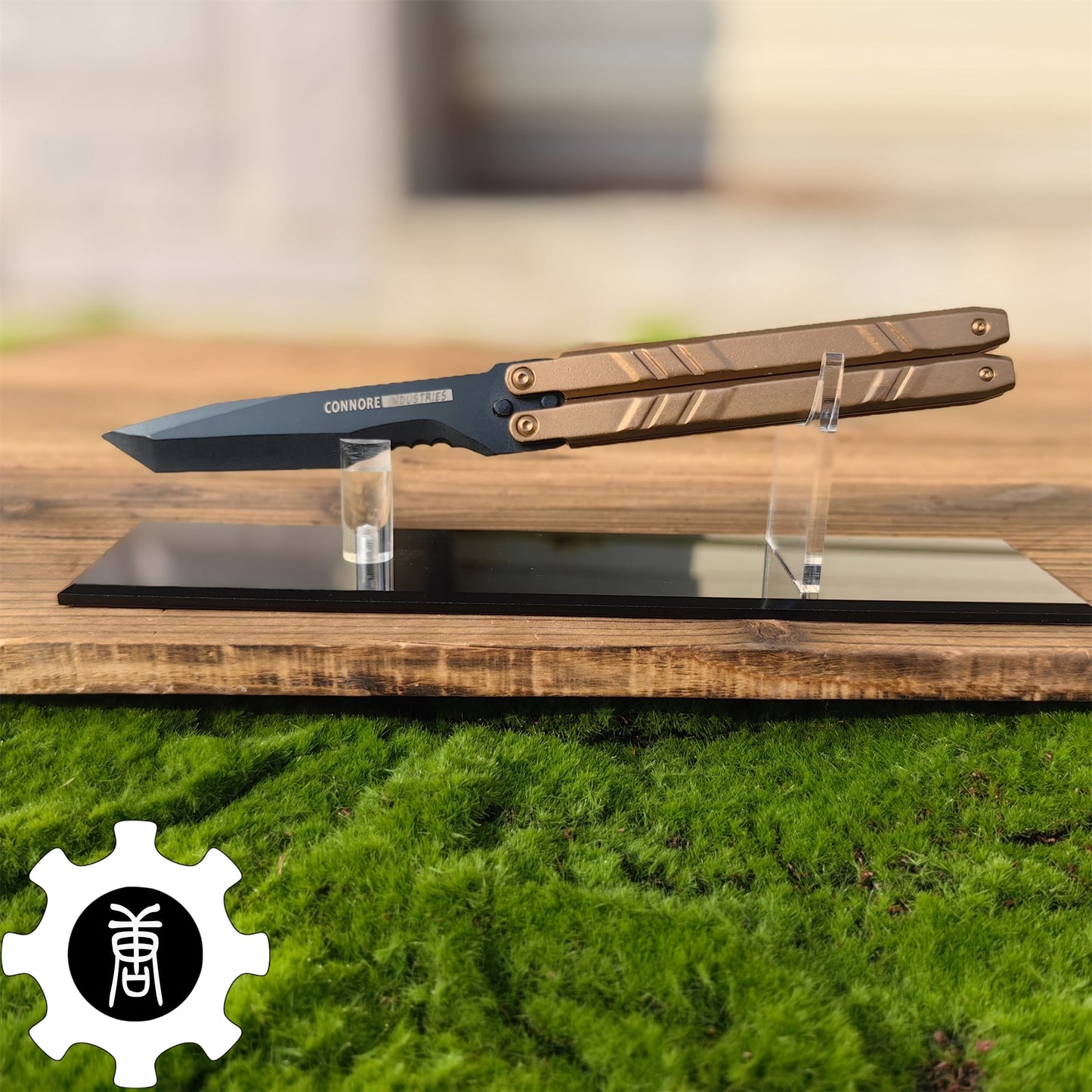 IRL Recon Knife Blunt Blade BalisongTrainer