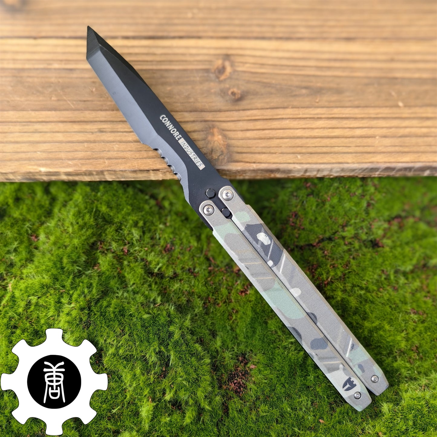 IRL Recon Knife Blunt Blade BalisongTrainer