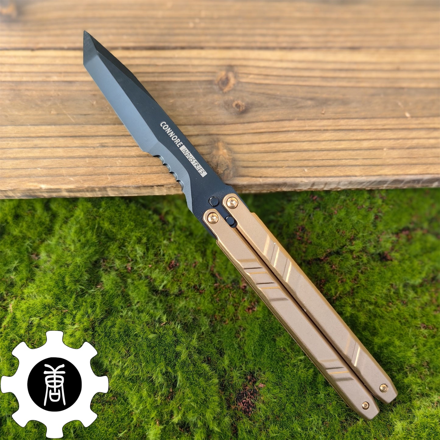 IRL Recon Knife Blunt Blade BalisongTrainer