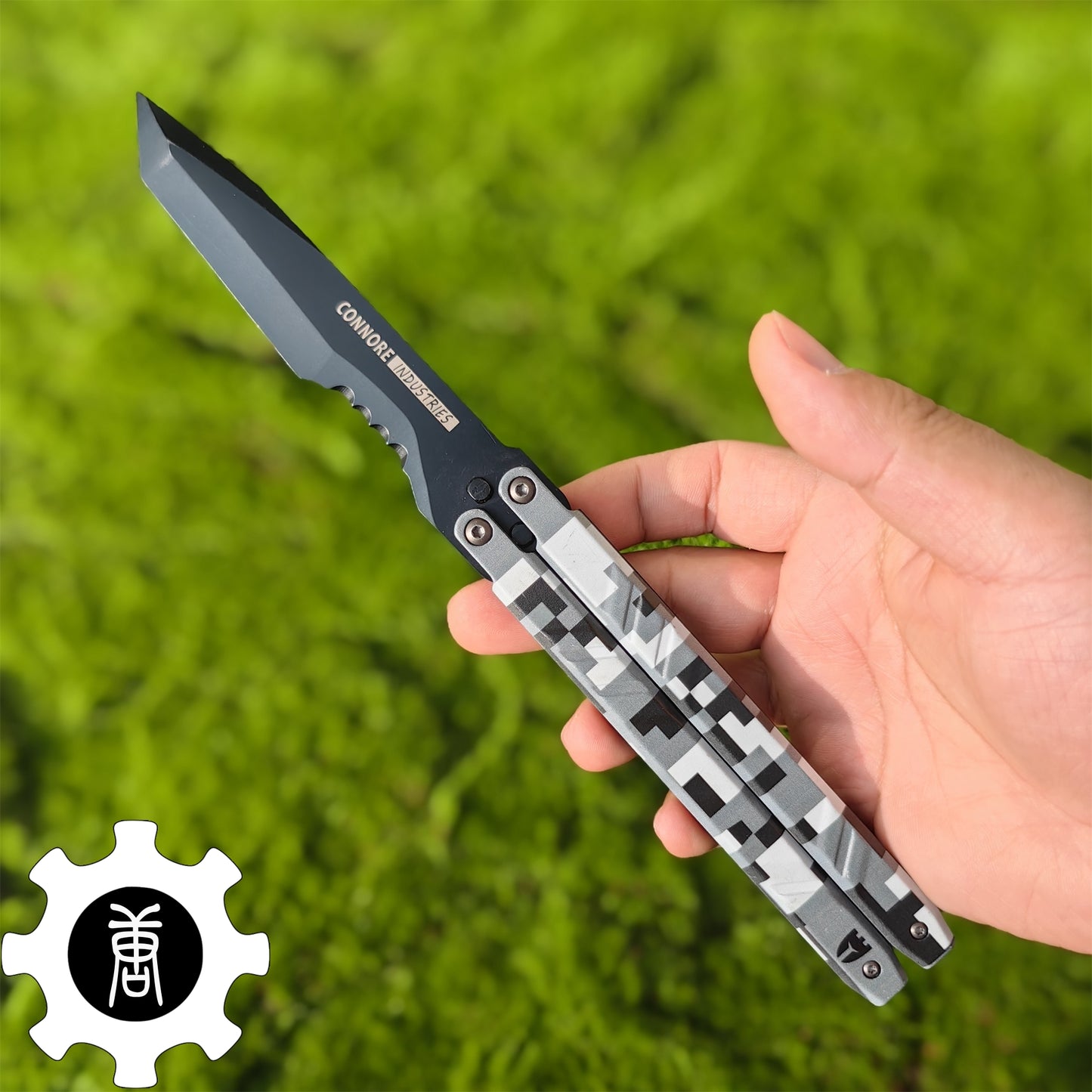 IRL Recon Knife Blunt Blade BalisongTrainer