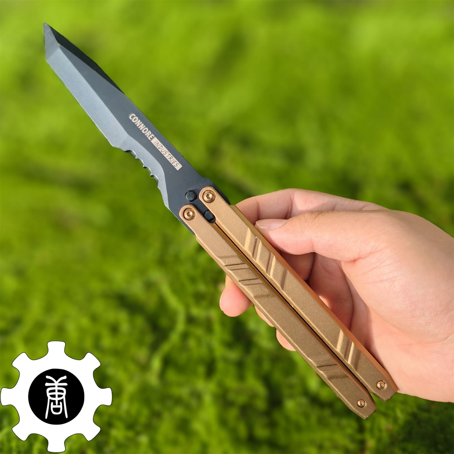IRL Recon Knife Blunt Blade BalisongTrainer