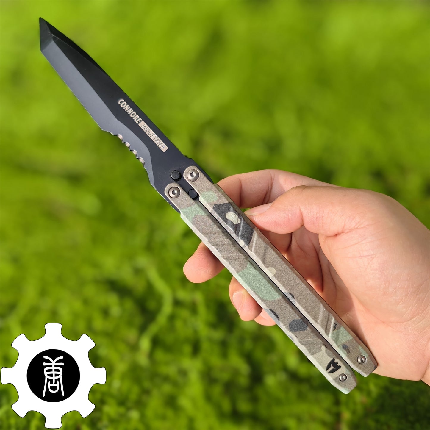 IRL Recon Knife Blunt Blade BalisongTrainer