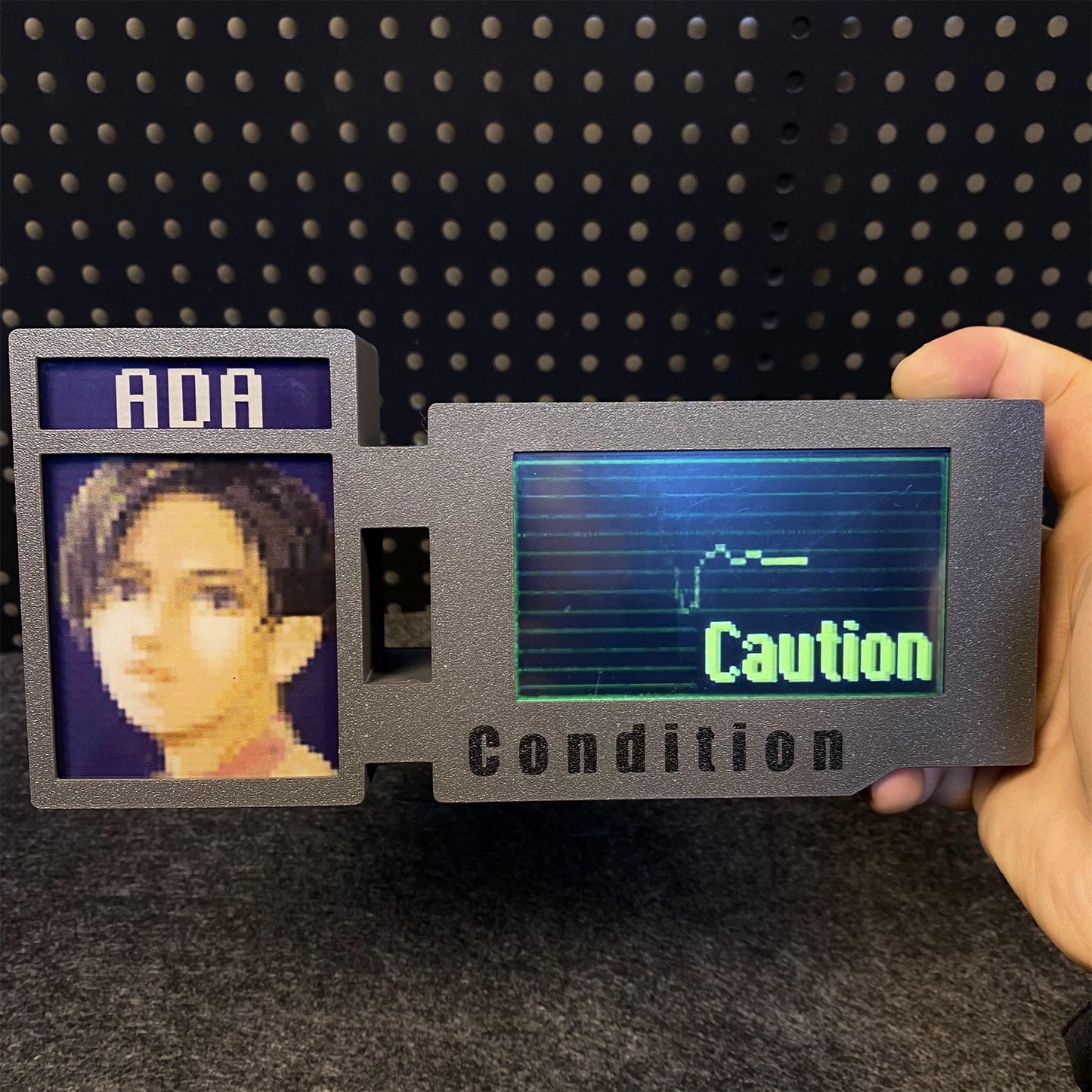 3D Printed RE Series Classical Game Character Health Condition Bar Status Screen