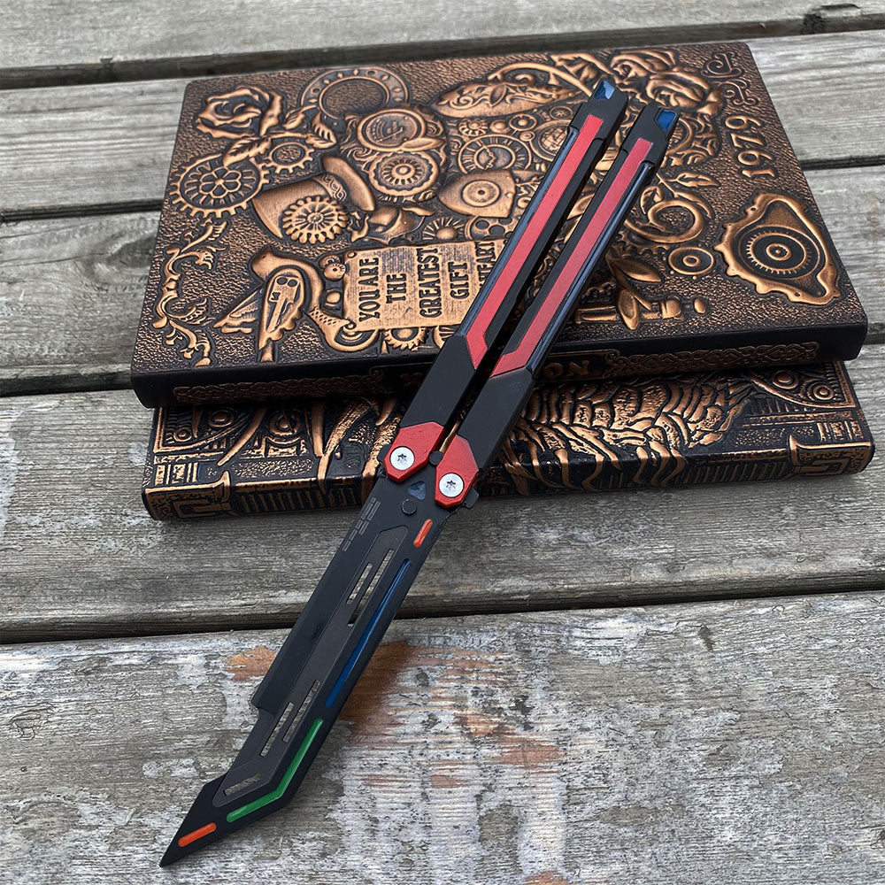 High-End RGX Balisong Trainer RGX Knife 2.0 CNC Aluminum Alloy Version