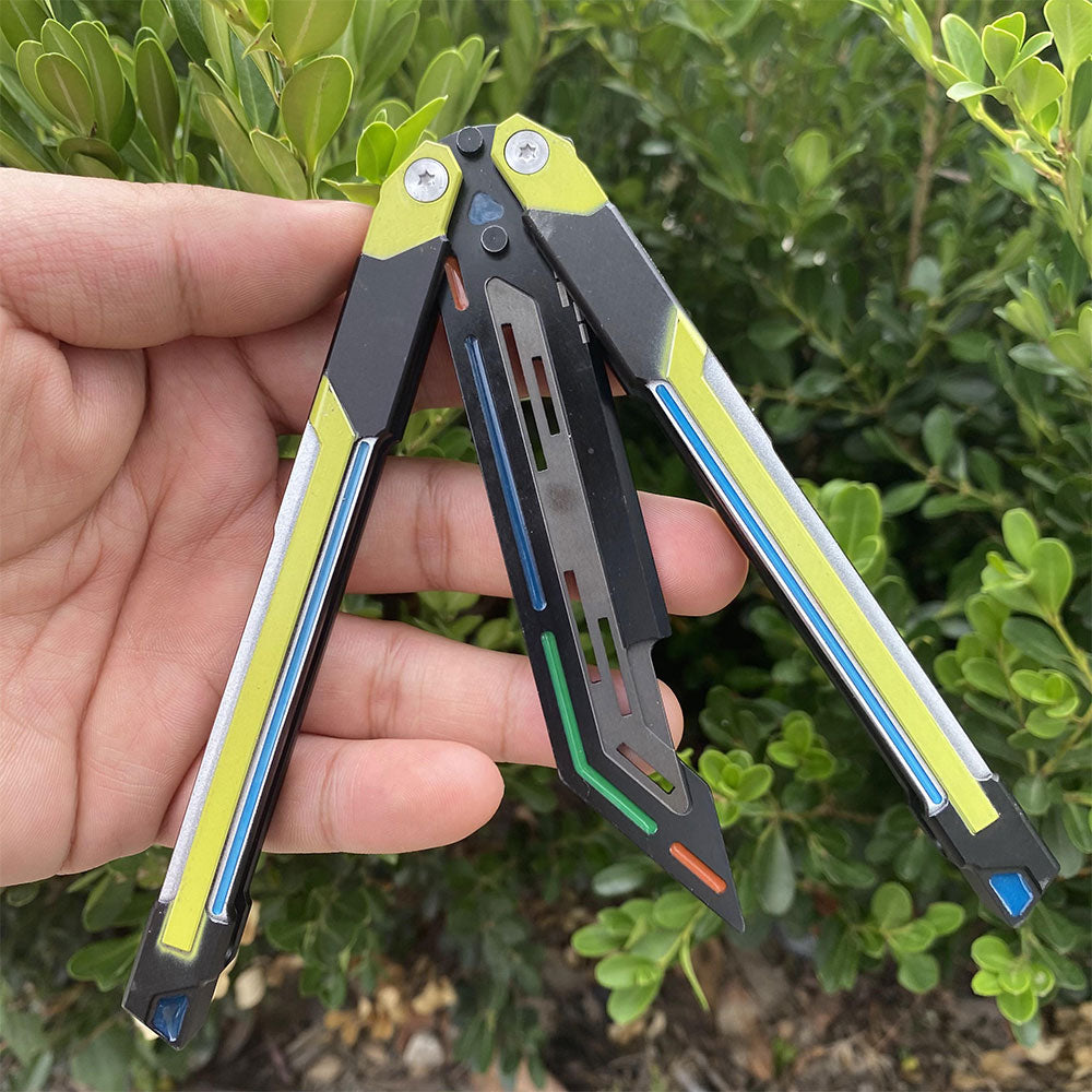 High-End RGX Balisong Trainer RGX Knife 2.0 CNC Aluminum Alloy Version