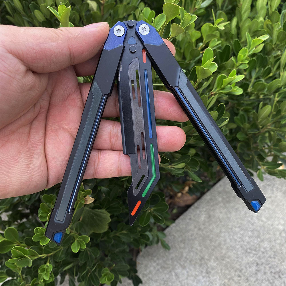 High-End RGX Balisong Trainer RGX Knife 2.0 CNC Aluminum Alloy Version