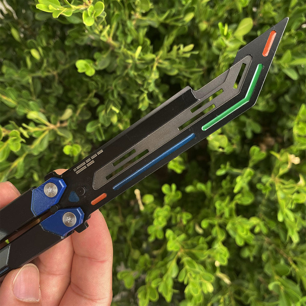 High-End RGX Balisong Trainer RGX Knife 2.0 CNC Aluminum Alloy Version