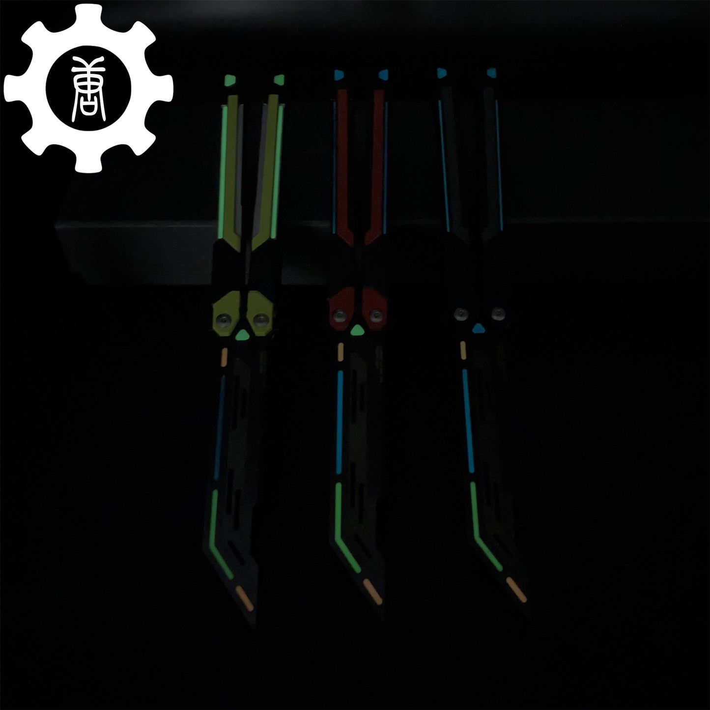 High-End RGX Balisong Trainer RGX Knife 2.0 CNC Aluminum Alloy Version