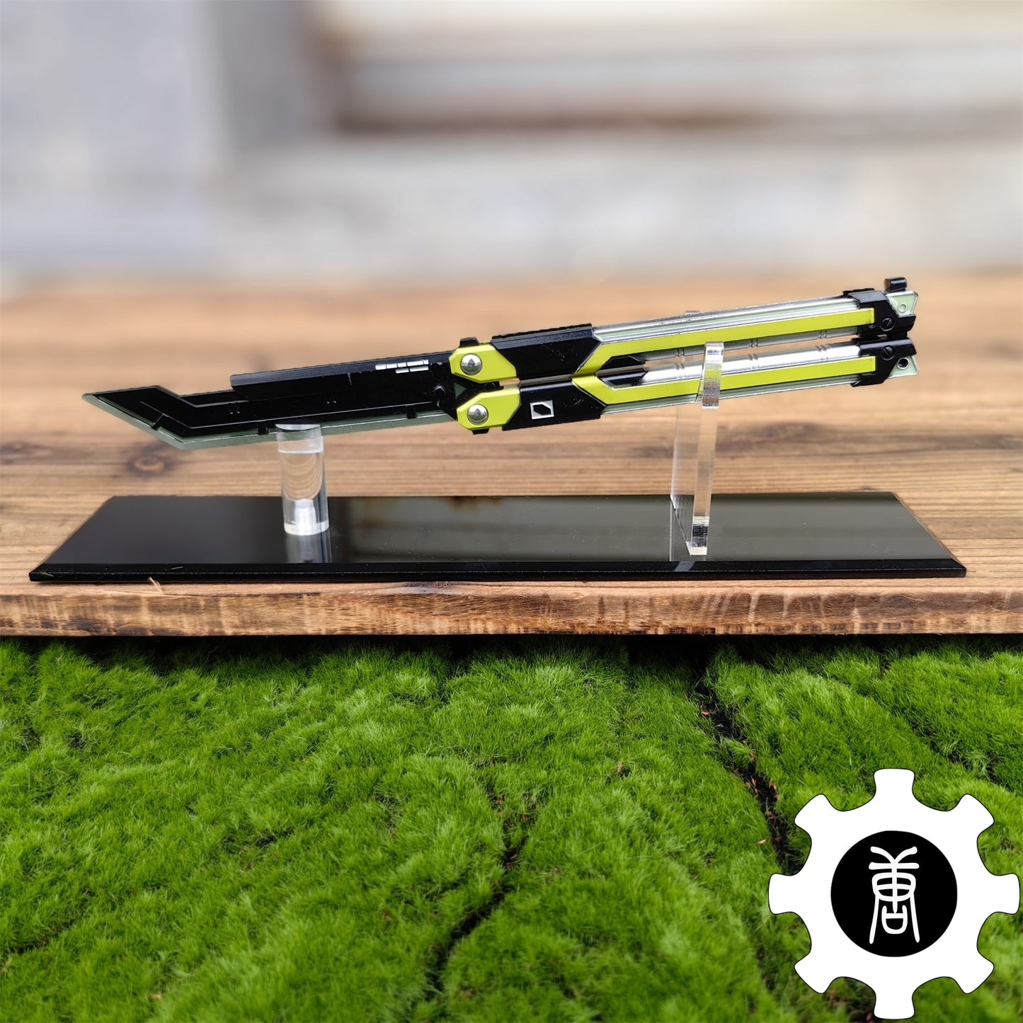 RGX Knife Metal Blunt Blade RGX Butterfly Knife Trainer Game Knife Replica