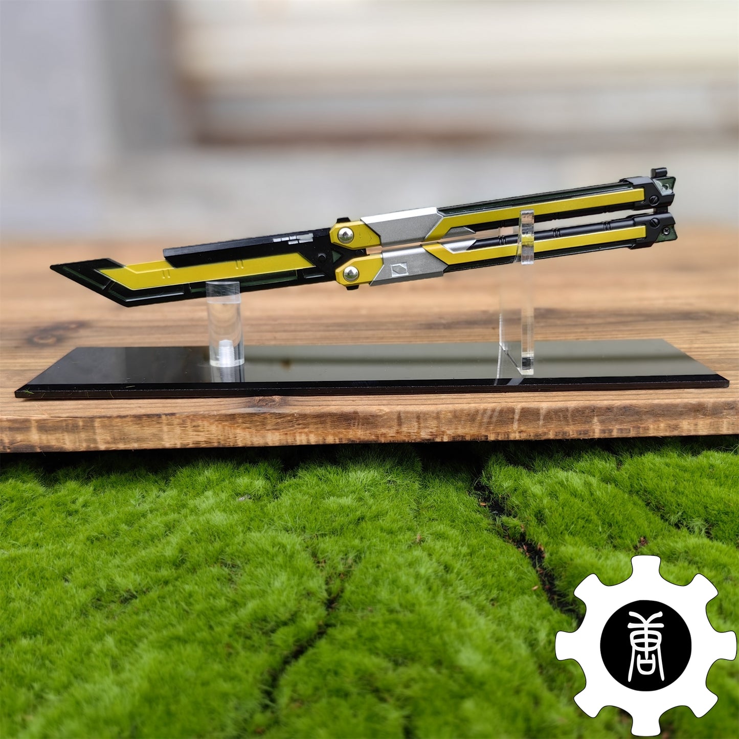 RGX Knife Metal Blunt Blade RGX Butterfly Knife Trainer Game Knife Replica