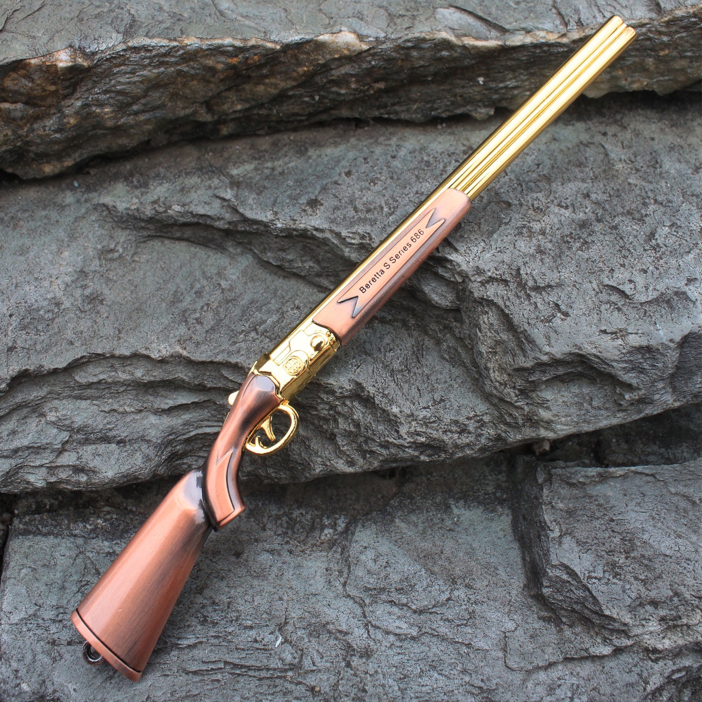 Miniature Metal S686 Double Barrel Shotgun 17CM/6.7"