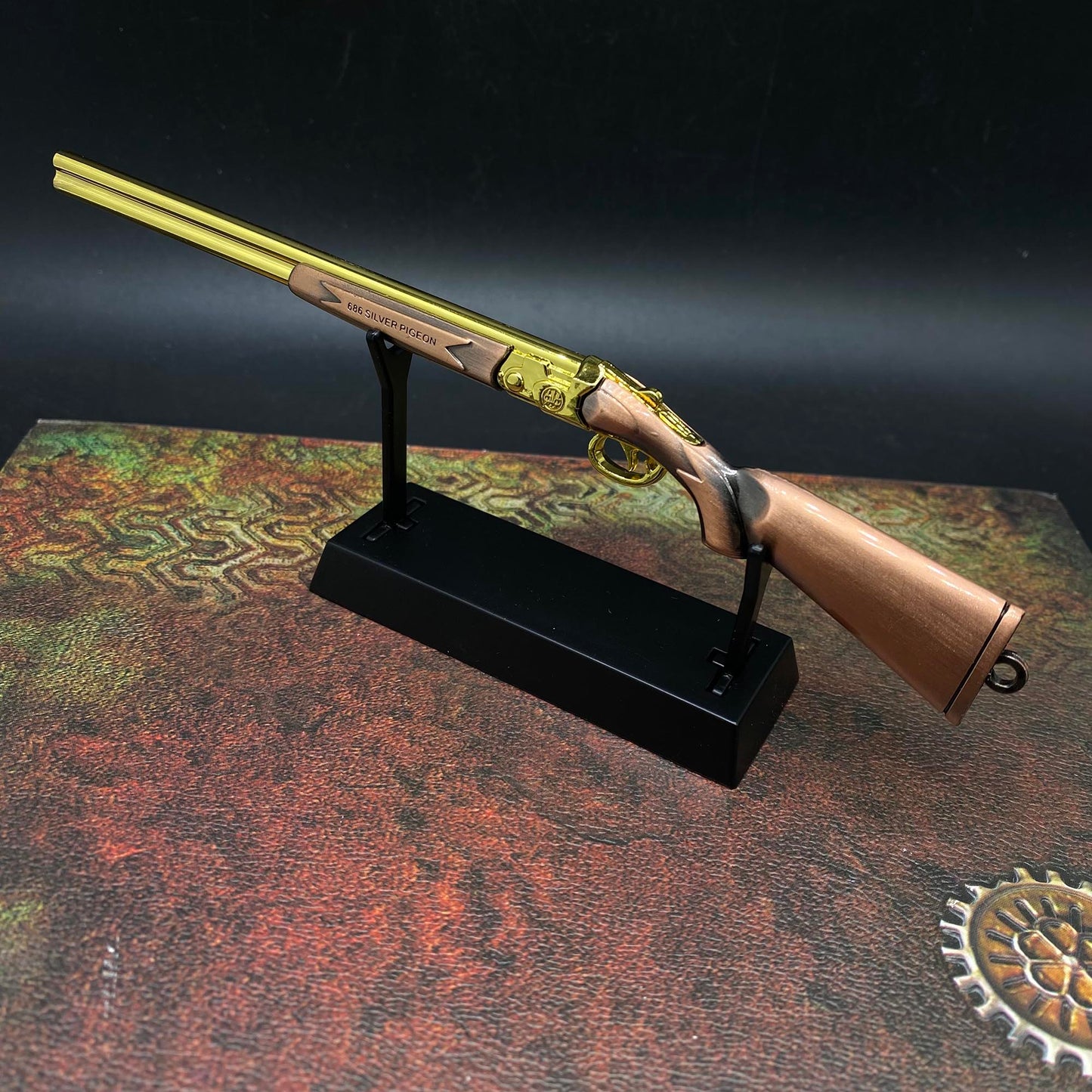 Miniature Metal S686 Double Barrel Shotgun 17CM/6.7"