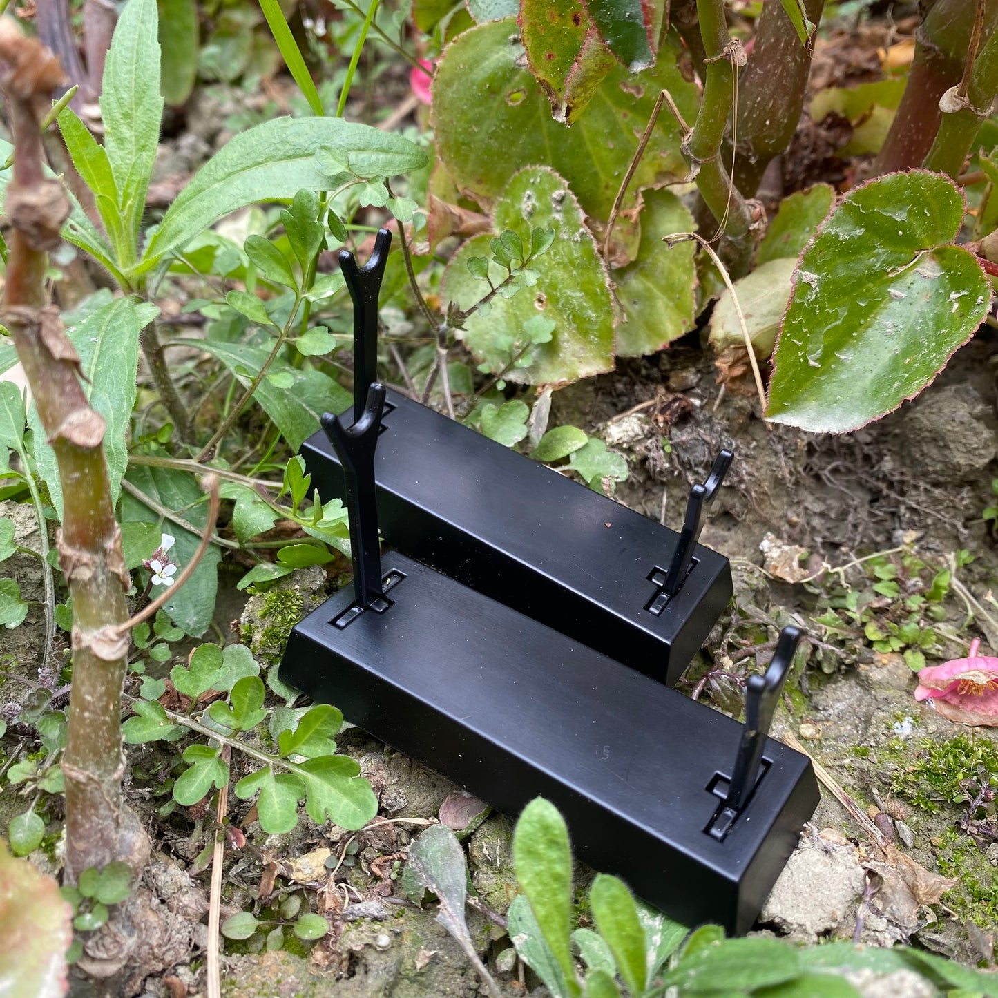 Miniature Display Metal Holder Tiny Gun Stand