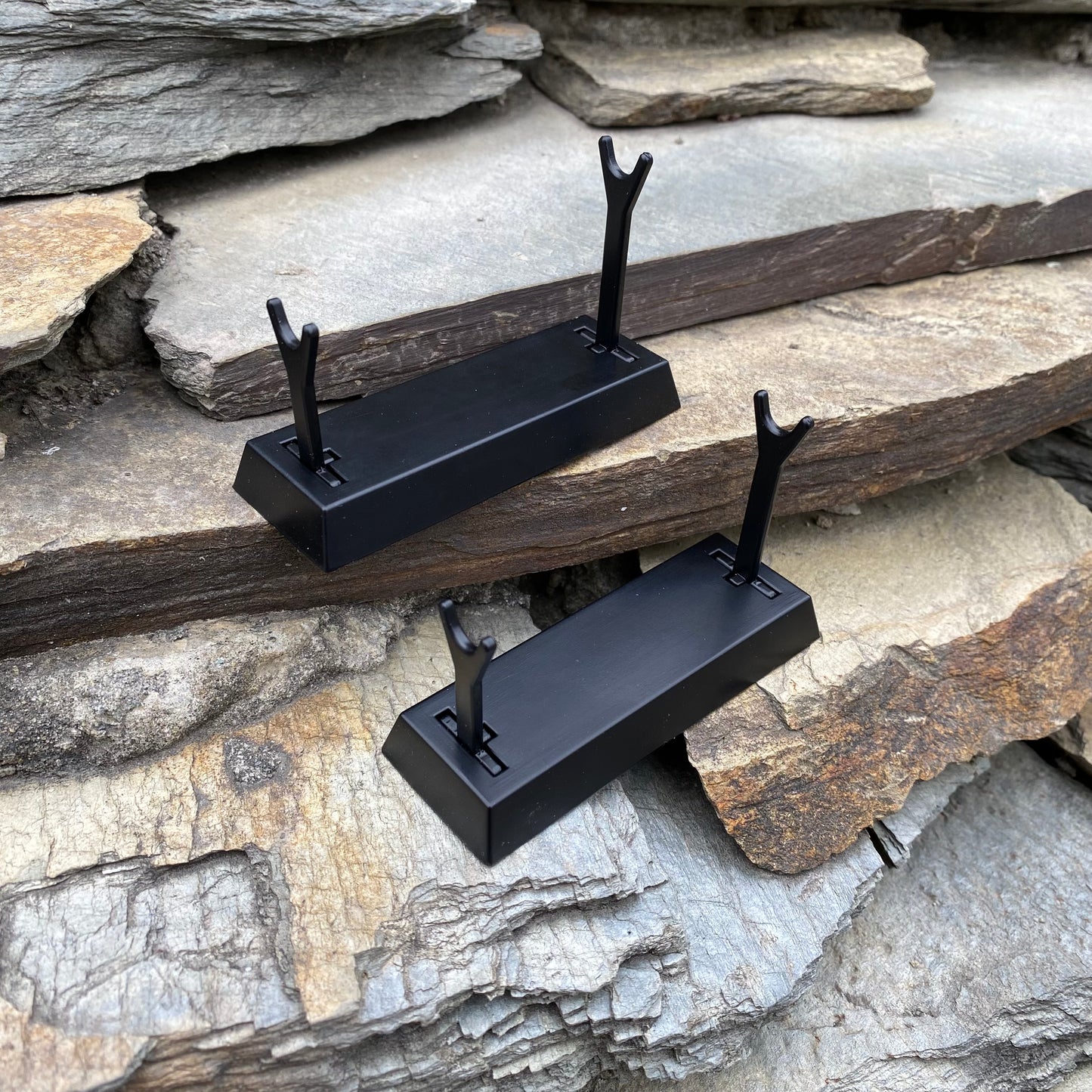 Miniature Display Metal Holder Tiny Gun Stand