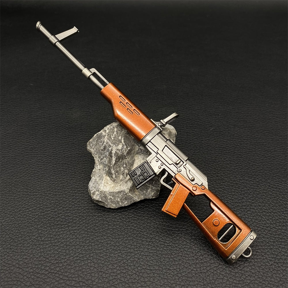 Miniature Metal SVD Dragunov Sniper Rifle 17CM/6.7"