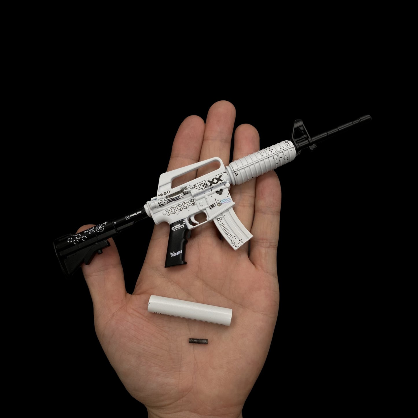 Top Rank Skin M4A1-S Gun Miniature For Collection