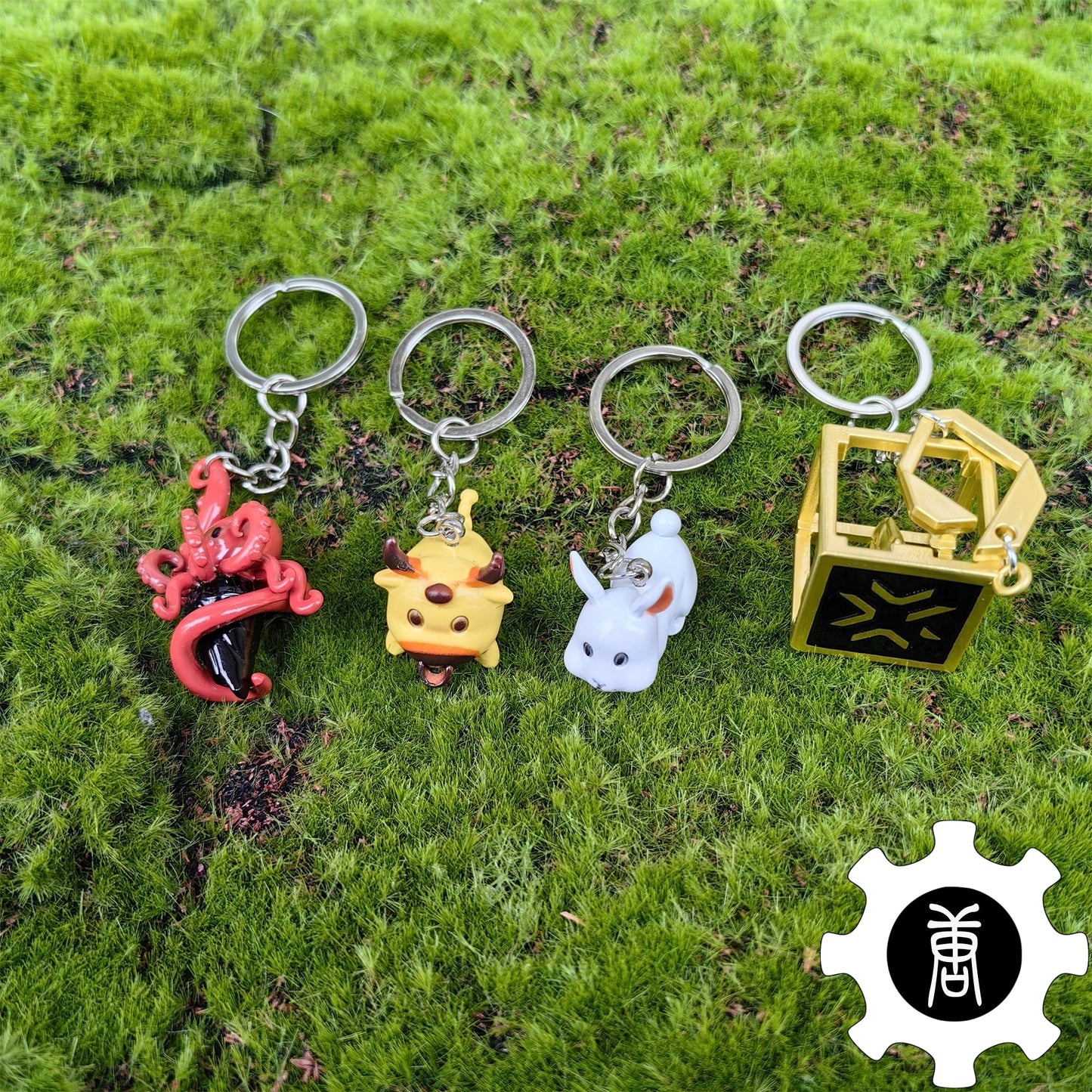 Val Gun Buddy Keychain Backpack Decor 4 In 1 Pack