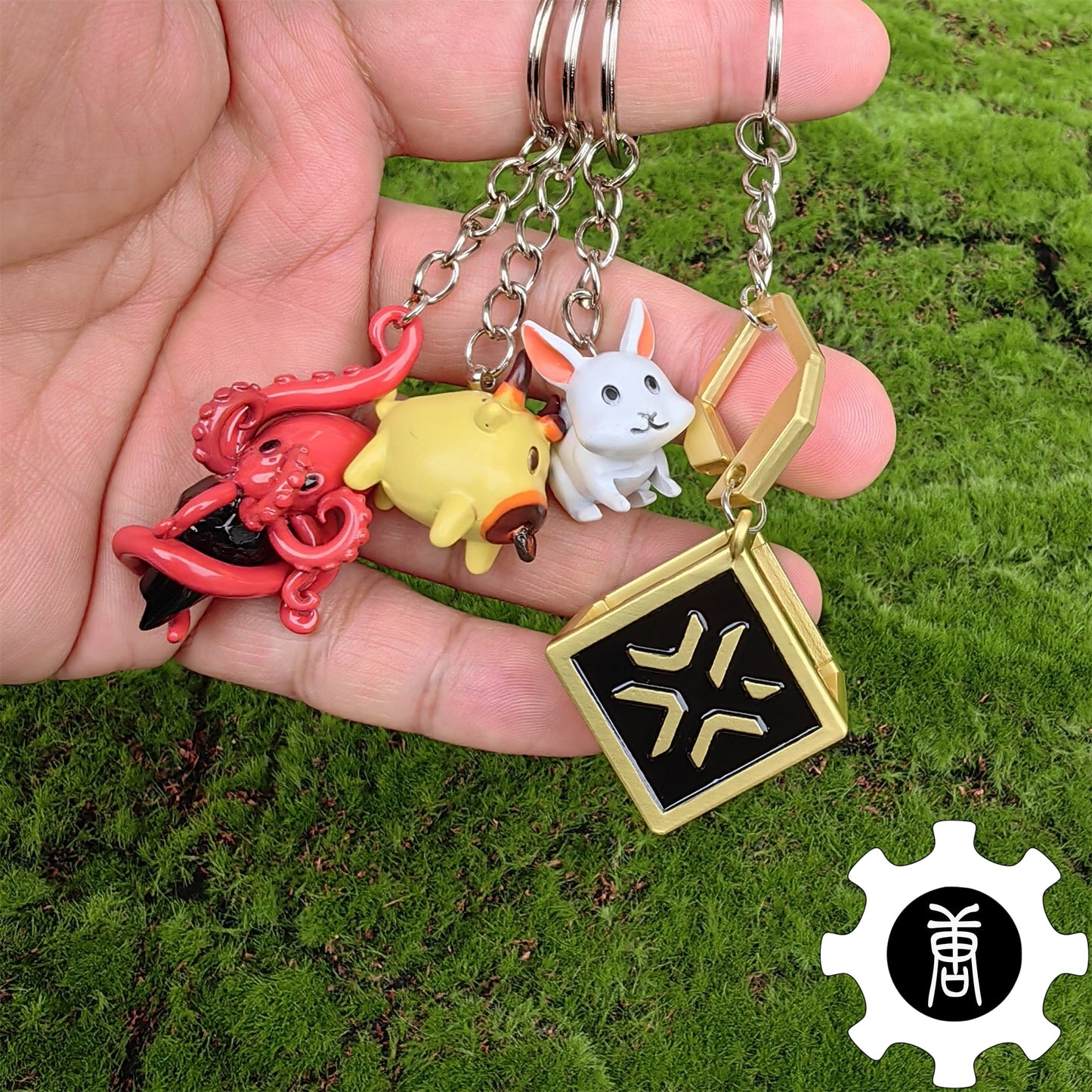 Val Gun Buddy Keychain Backpack Decor 4 In 1 Pack