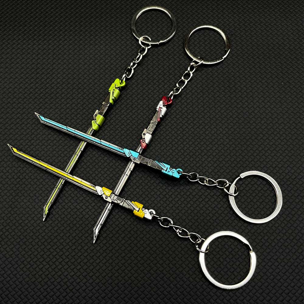 Metal RGX Blade Gun Model KeyChain