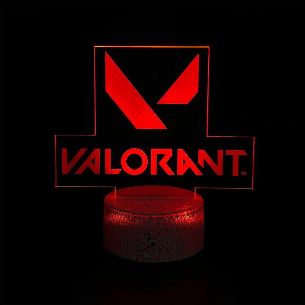 Customized Val Characters 3D Night Lamp