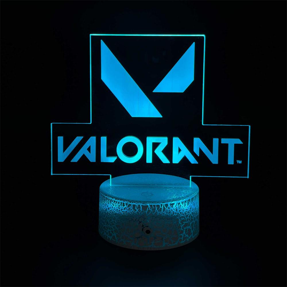 Customized Val Characters 3D Night Lamp