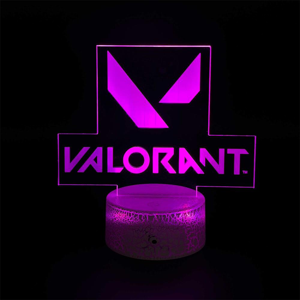 Customized Val Characters 3D Night Lamp