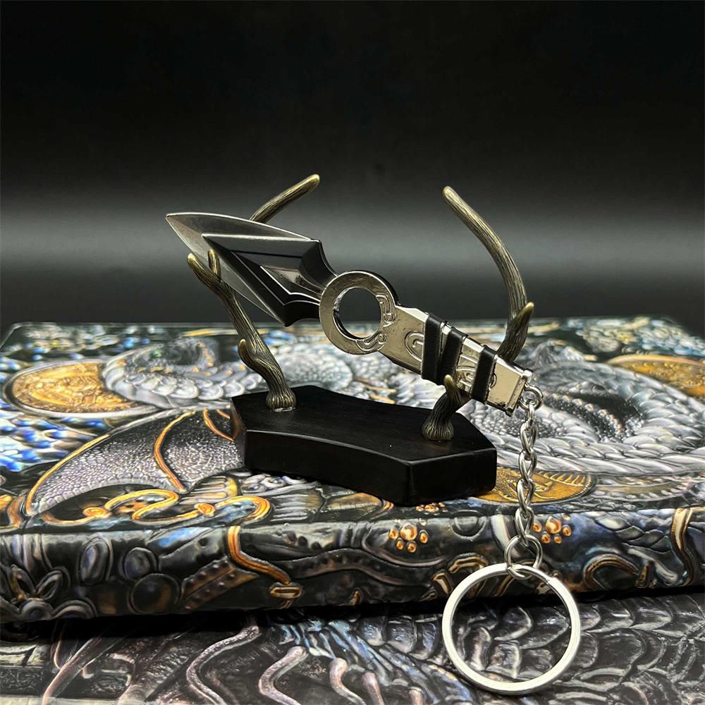 Metal Hot Game Weapons Mini Keychain Pendant