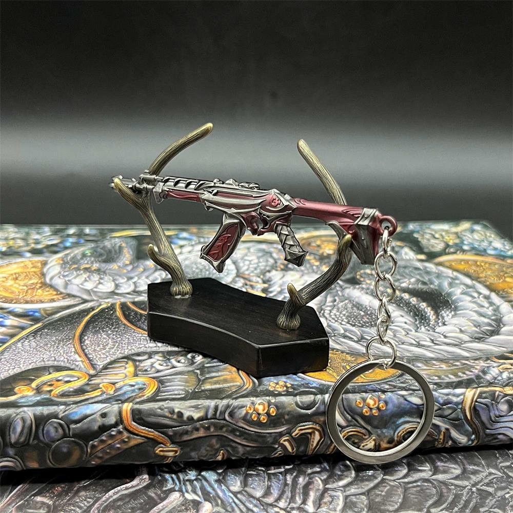 Metal Hot Game Weapons Mini Keychain Pendant