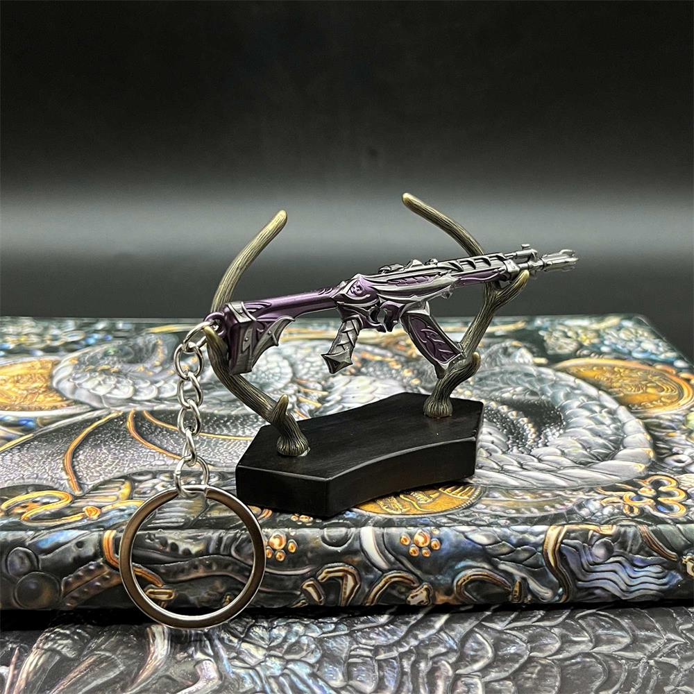 Metal Hot Game Weapons Mini Keychain Pendant