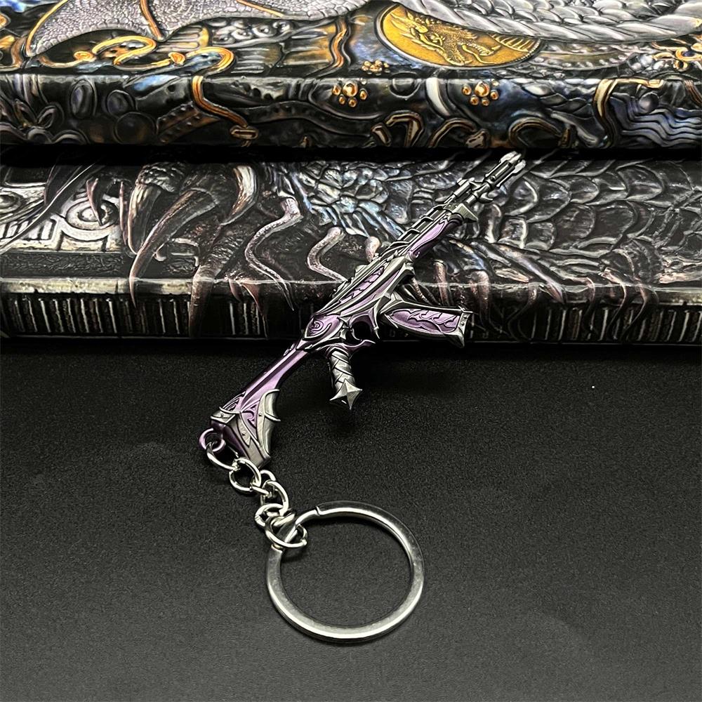 Metal Hot Game Weapons Mini Keychain Pendant