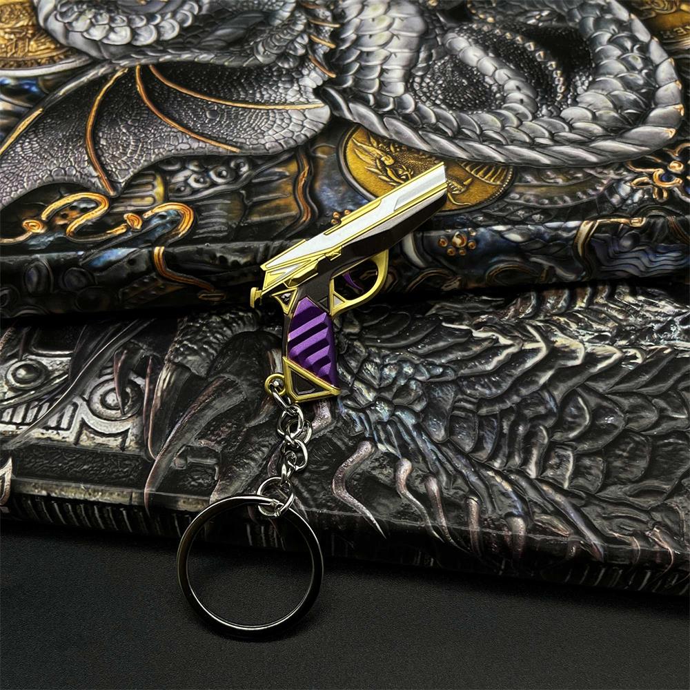 Metal Hot Game Weapons Mini Keychain Pendant