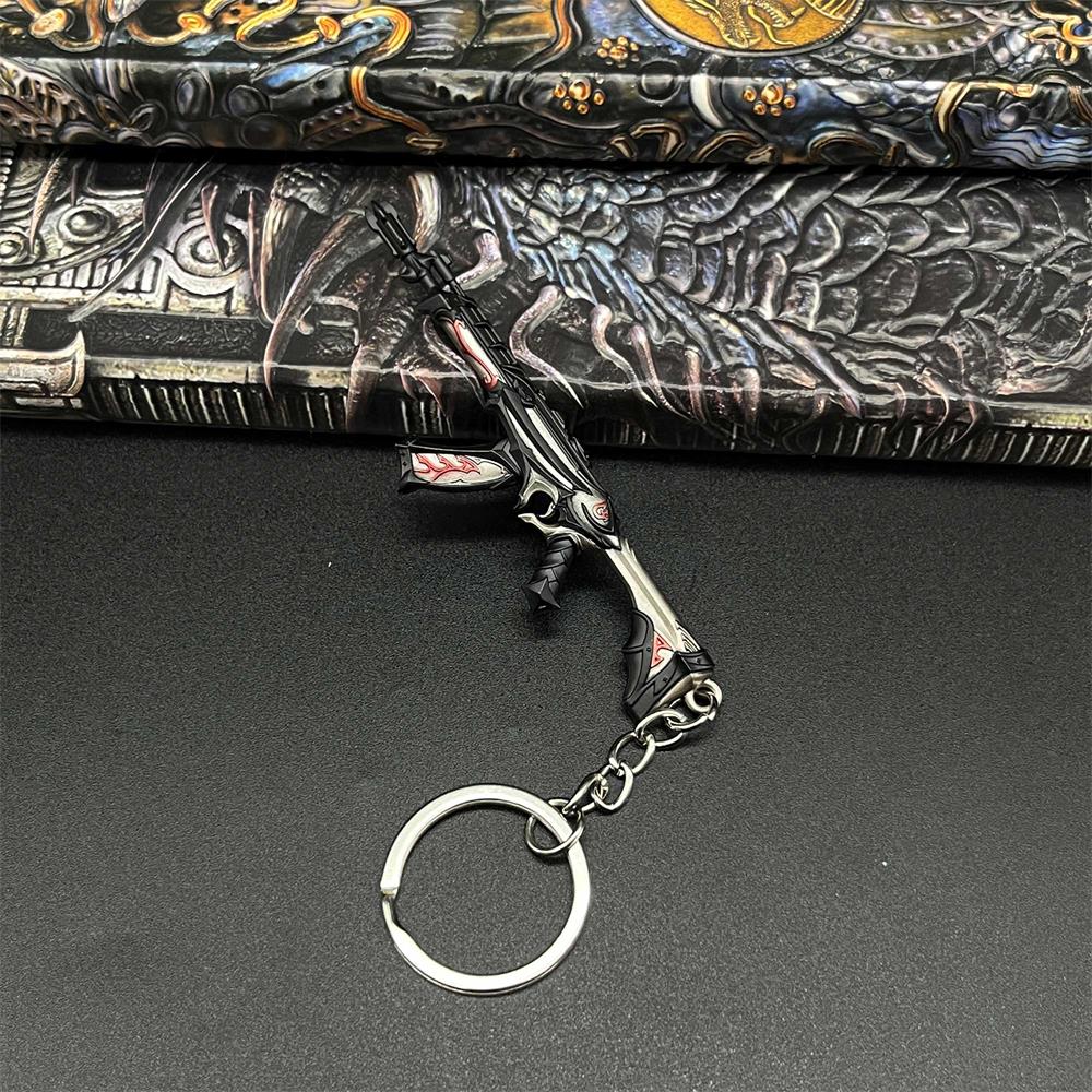 Metal Hot Game Weapons Mini Keychain Pendant