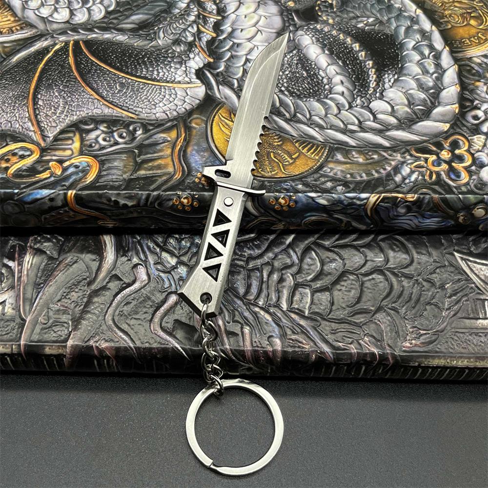 Metal Hot Game Weapons Mini Keychain Pendant