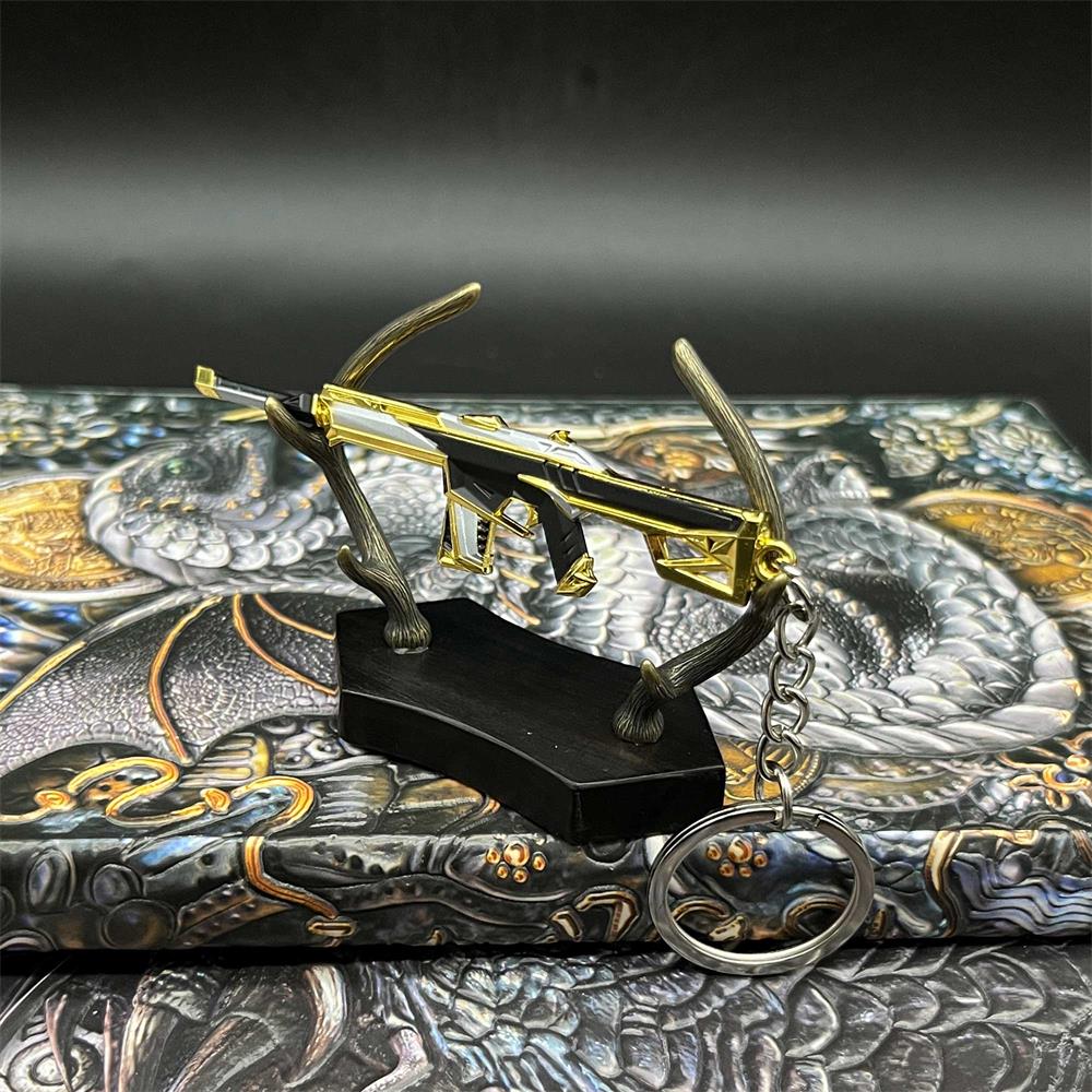 Metal Hot Game Weapons Mini Keychain Pendant