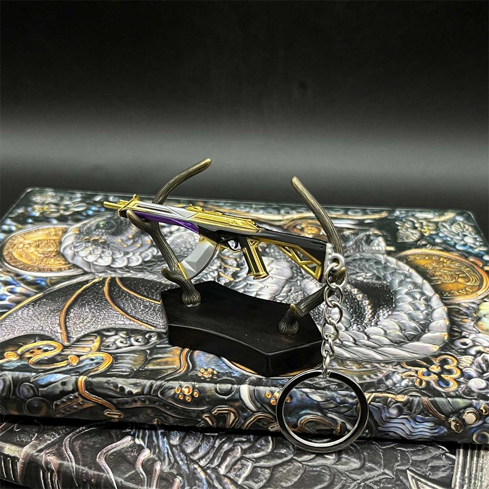 Metal Hot Game Weapons Mini Keychain Pendant