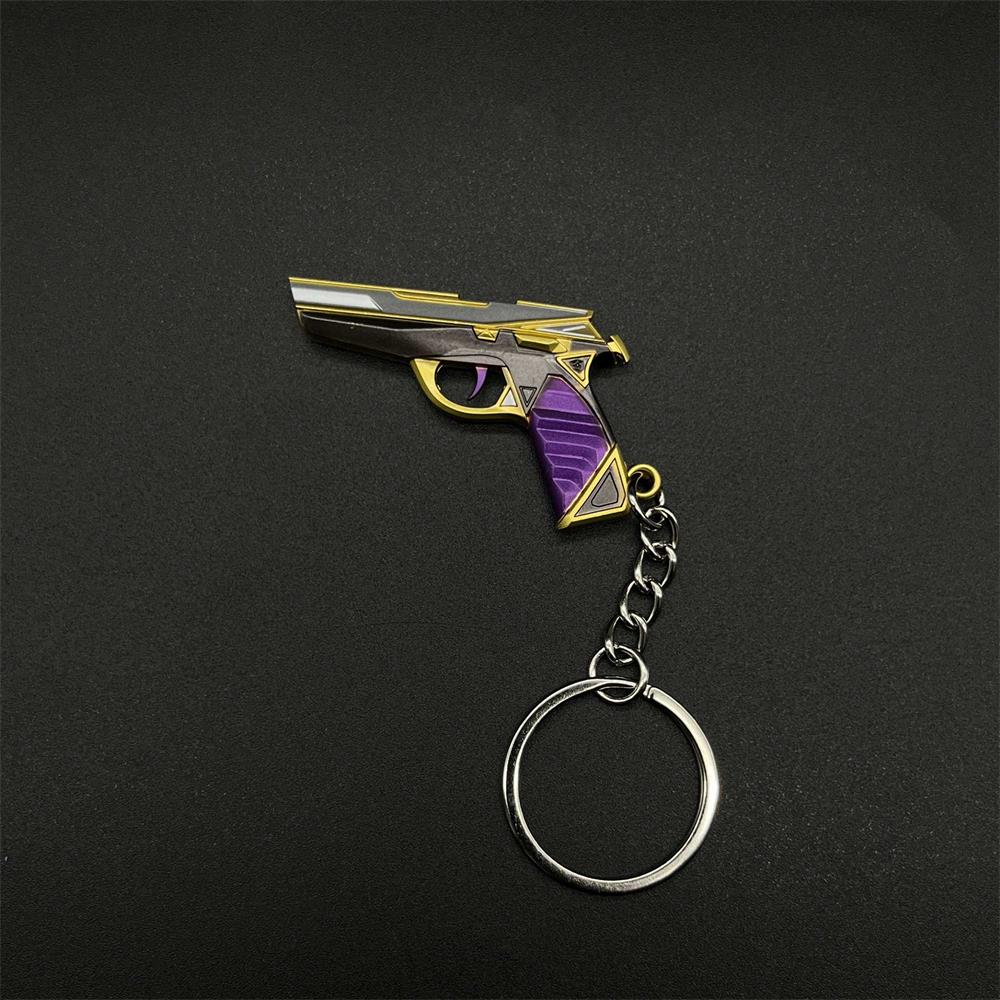 Metal Hot Game Weapons Mini Keychain Pendant